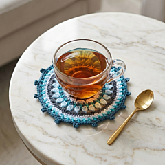 Handcrafted Multicolour Coaster