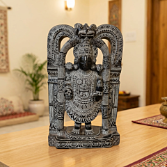 Lord Venkateshwara Stone Sculpture | 7x3x11