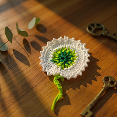 Handmade Wool Tassels - White