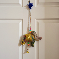 Handmade Jute Elephant Traditional Wall & Door String