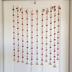 home decorative door rose flower torans