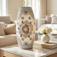 Handcrafted Mosaic Glass Table Lamp