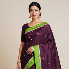 Bengal Soft Cotton Saree with blouse piece 
