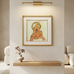 Hand-Painted Ganesha Scenery | 5x5 Inches