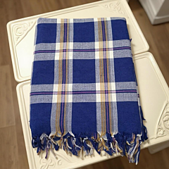 Dhaga Vishwas ka Handloom Double Bedsheet with Pillow Covers 