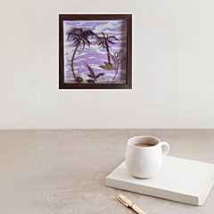 Calmness Frame- Home decor from dry leaves