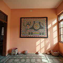 MITHILA PAINTING OF ELEPHANT