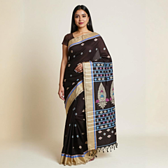 Bengal Soft Cotton Saree with blouse piece 