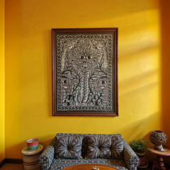 Handcrafted Madhubani Painting 