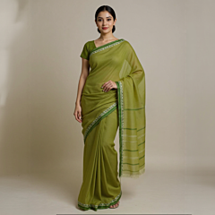 Exclusive Bengal Handloom  Sarees | Green