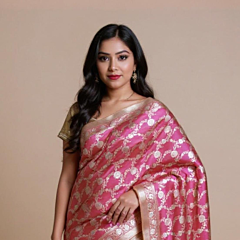 Silk Jangla Saree