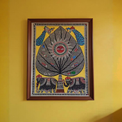 HandCrafted Madhubani Painting 