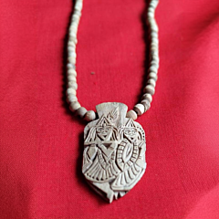 Handcrafted Tulsi Kanthi Mala | 28 x 2.5 x 3 cm