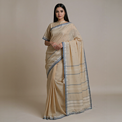 Exclusive Bengal Handloom Saree | Brown