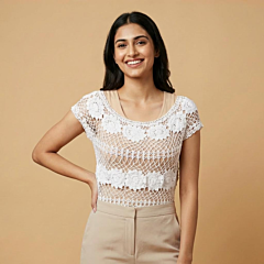 Crochet Ladies Top