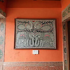 Handcrafted Madhubani Painting 