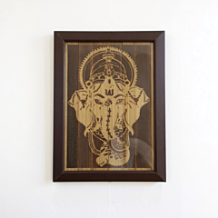 Bamboo Ganesha Wall Art 