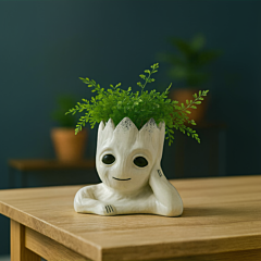 Handmade Groot Treeman Planter