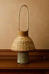 BAMBOO PETROMAX LAMP