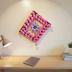 Handmade Pistachio Shell Wall Hanging