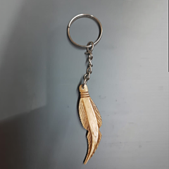 Handmade Bone Keychain 