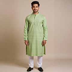 Handloom Jharcraft Cotton Kurta for Men