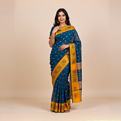 Bengal Soft Cotton Saree | 5.5 x 1.19 metres