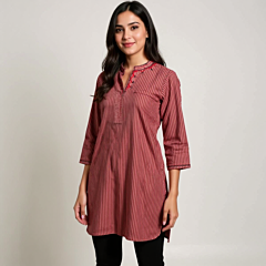 Hand Embroidered Elegant Kurta for Girls