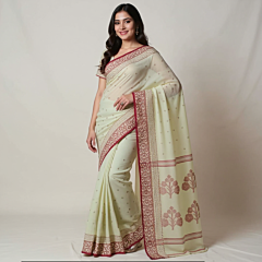 Bengal handloom cotton saree