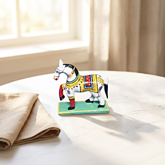 Handcrafted Wooden Horse Toy