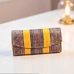 Genuine Leather Clutch Purse