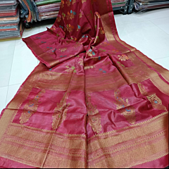 HANDLOOM SPUN SILK SAREE