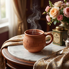 Handcrafted Terracotta Tea|Set of 6