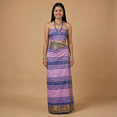 Handwoven Tripuri Risa|Pink