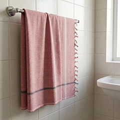 Pink Cotton Towel