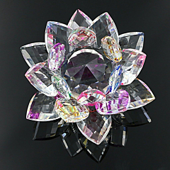 Crystal Fengshui Lotus Flower 