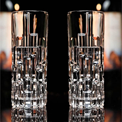 Premium Tokyo Heavy Base Tall Bar Glass | Set of 2