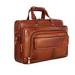 Genuine Leather Laptop Office Bag 
