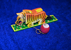 Wooden Tiger Toy