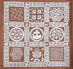 Aipanart Decorations Traditional Shubh - Ankit Aipan Collection CCGMR1818