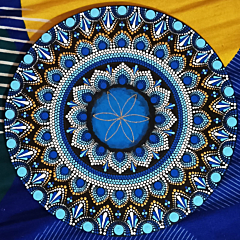 Dot Mandala Paintings 