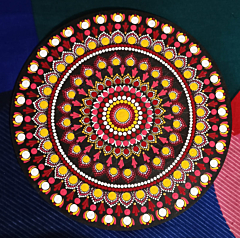 Dot Mandala Paintings 