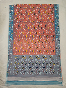 Modal by cotton jamdani saree