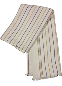 Cotton Light Weight Towel for Travelling and Daily Purpose-Purple