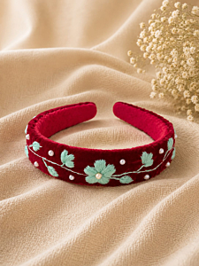 Hand Embroidered Hairband
