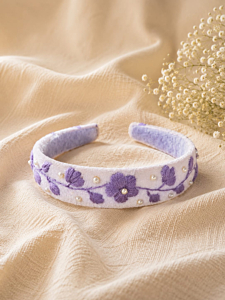 Hand Embroidered Hairband