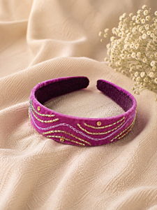 Hand Embroidered Hairband