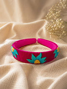 Hand Embroidered Hairband