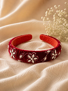 Hand Embroidered Hairband