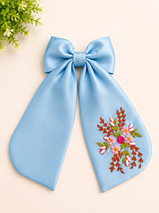 Hand Embroidered Bohochic Hairbows